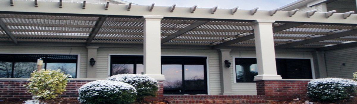 louvered awnings